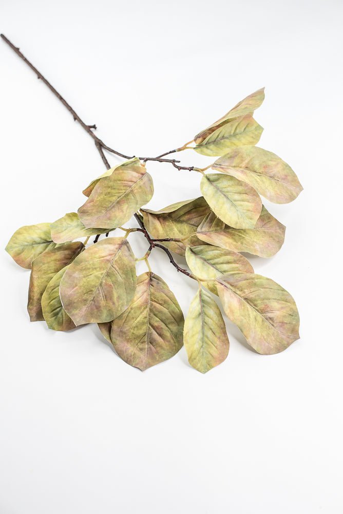 Artificial Magnolia Leaves Spray - green - Greenery MarketArtificial Flora85320 - GN