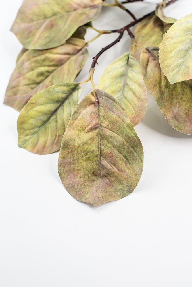 Artificial Magnolia Leaves Spray - green - Greenery MarketArtificial Flora85320 - GN