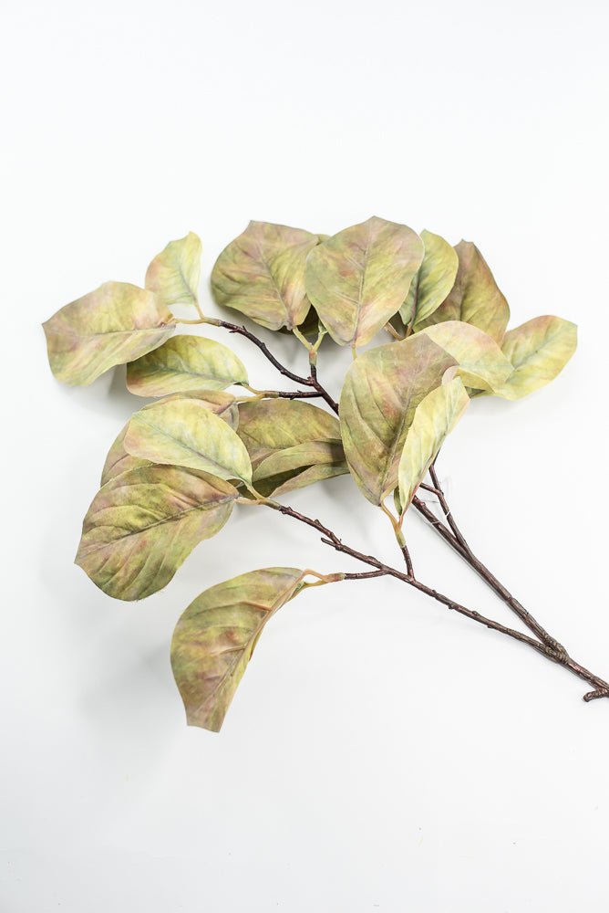 Artificial Magnolia Leaves Spray - green - Greenery MarketArtificial Flora85320 - GN