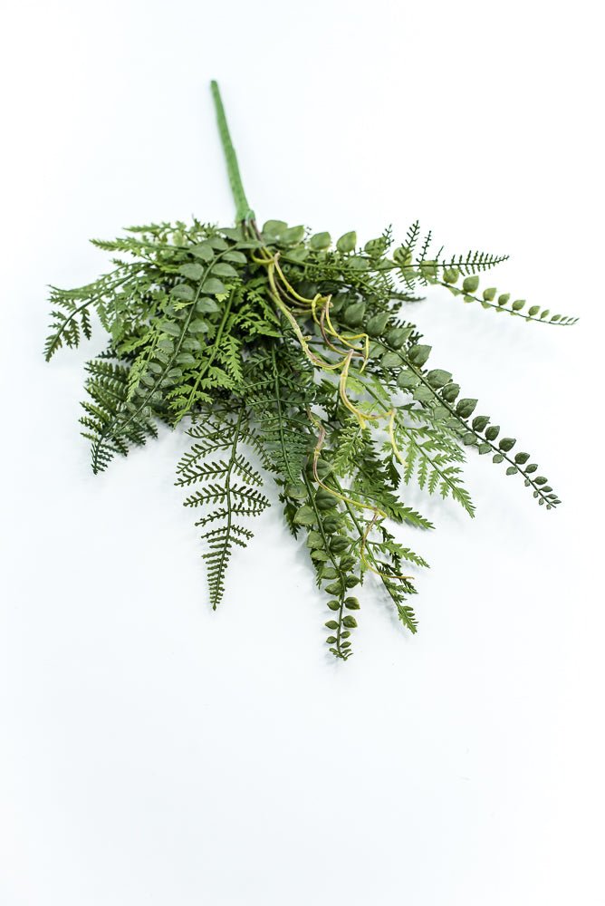 Artificial, mixed fern spray - Greenery MarketPm3560
