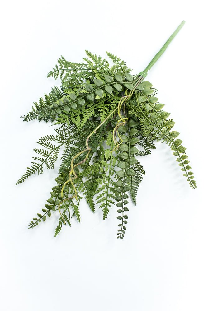 Artificial, mixed fern spray - Greenery MarketPm3560