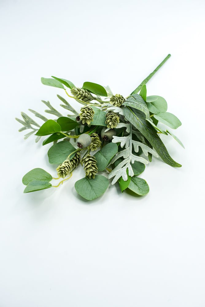 Artificial, mixed greenery and hops spray - Greenery MarketPM3554