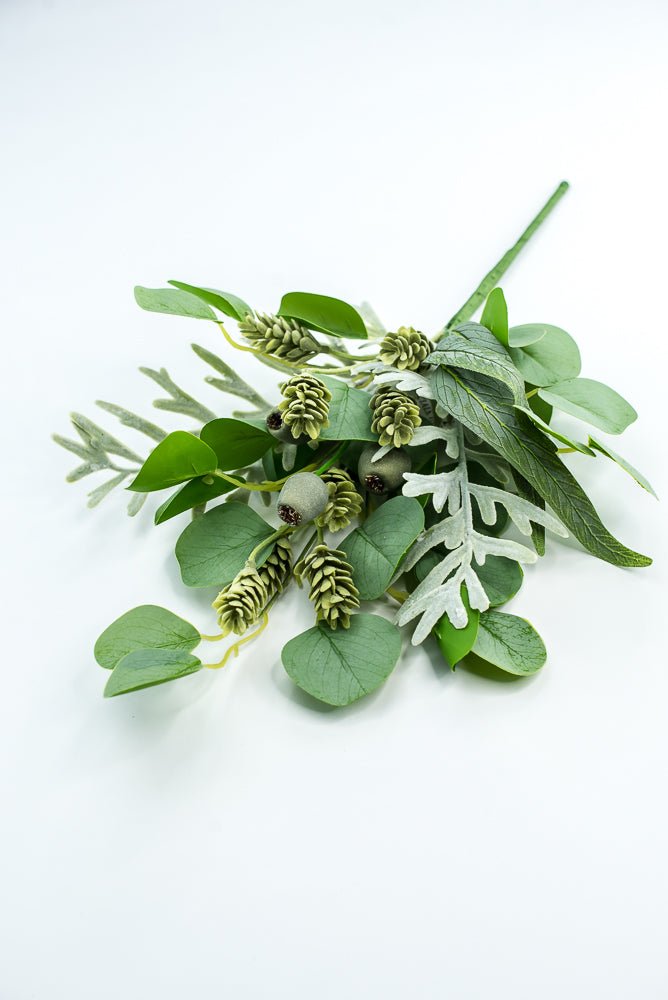 Artificial, mixed greenery and hops spray - Greenery MarketPM3554