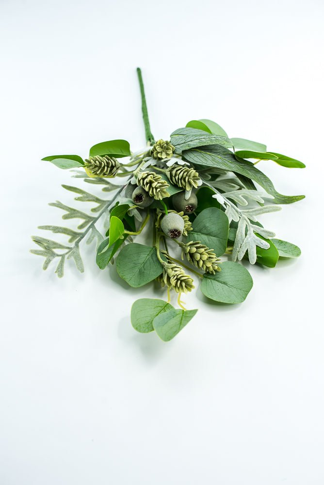 Artificial, mixed greenery and hops spray - Greenery MarketPM3554