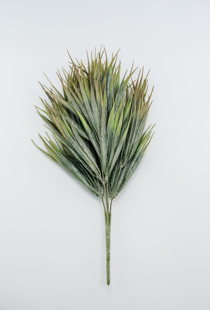 Artificial, orange tipped, fine grass bush - Greenery Marketartificial flowers26812