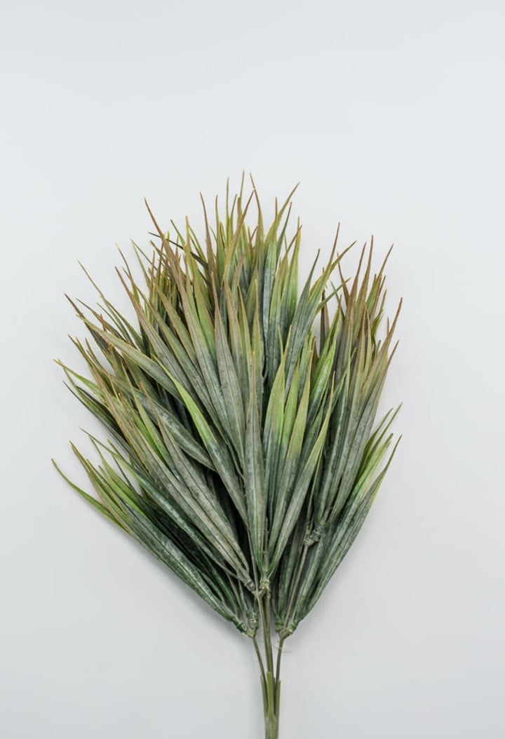 Artificial, orange tipped, fine grass bush - Greenery Marketartificial flowers26812