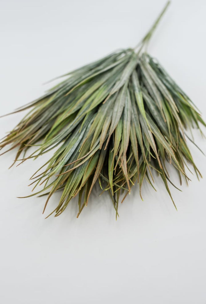 Artificial, orange tipped, fine grass bush - Greenery Marketartificial flowers26812