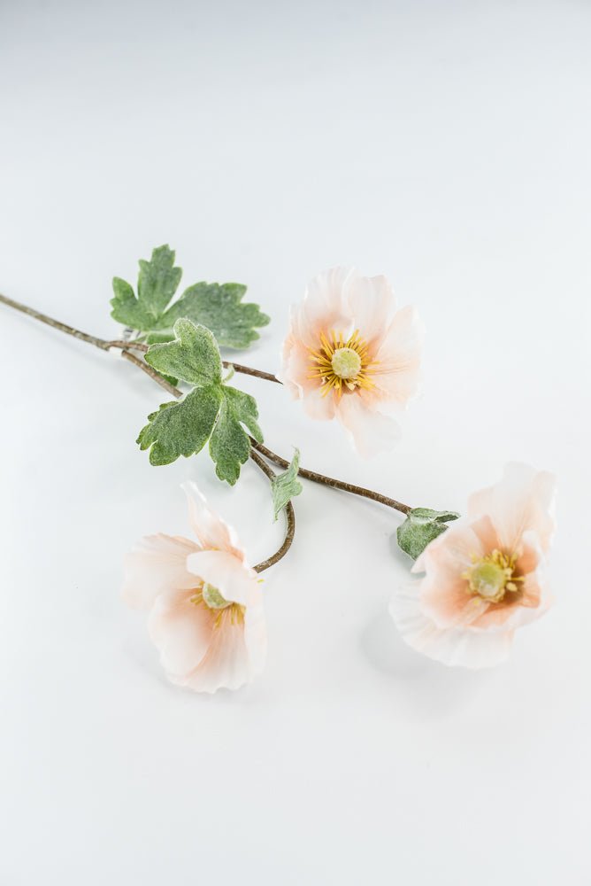 Artificial, peach, poppy spray - Greenery Marketartificial flowers2270027LC