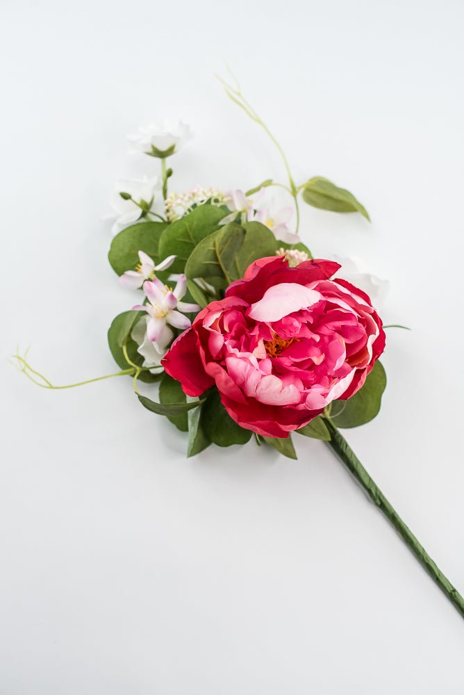 Artificial Peony Pick - Pink - Greenery Market84916