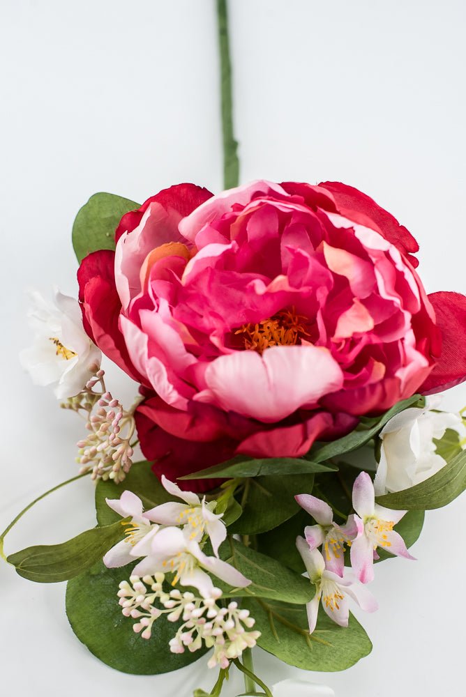 Artificial Peony Pick - Pink - Greenery Market84916