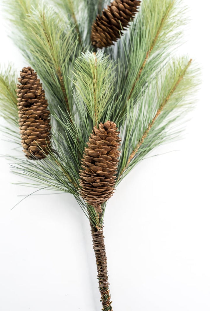 Artificial Pine and cone spray - Greenery MarketWinter and Christmas27224