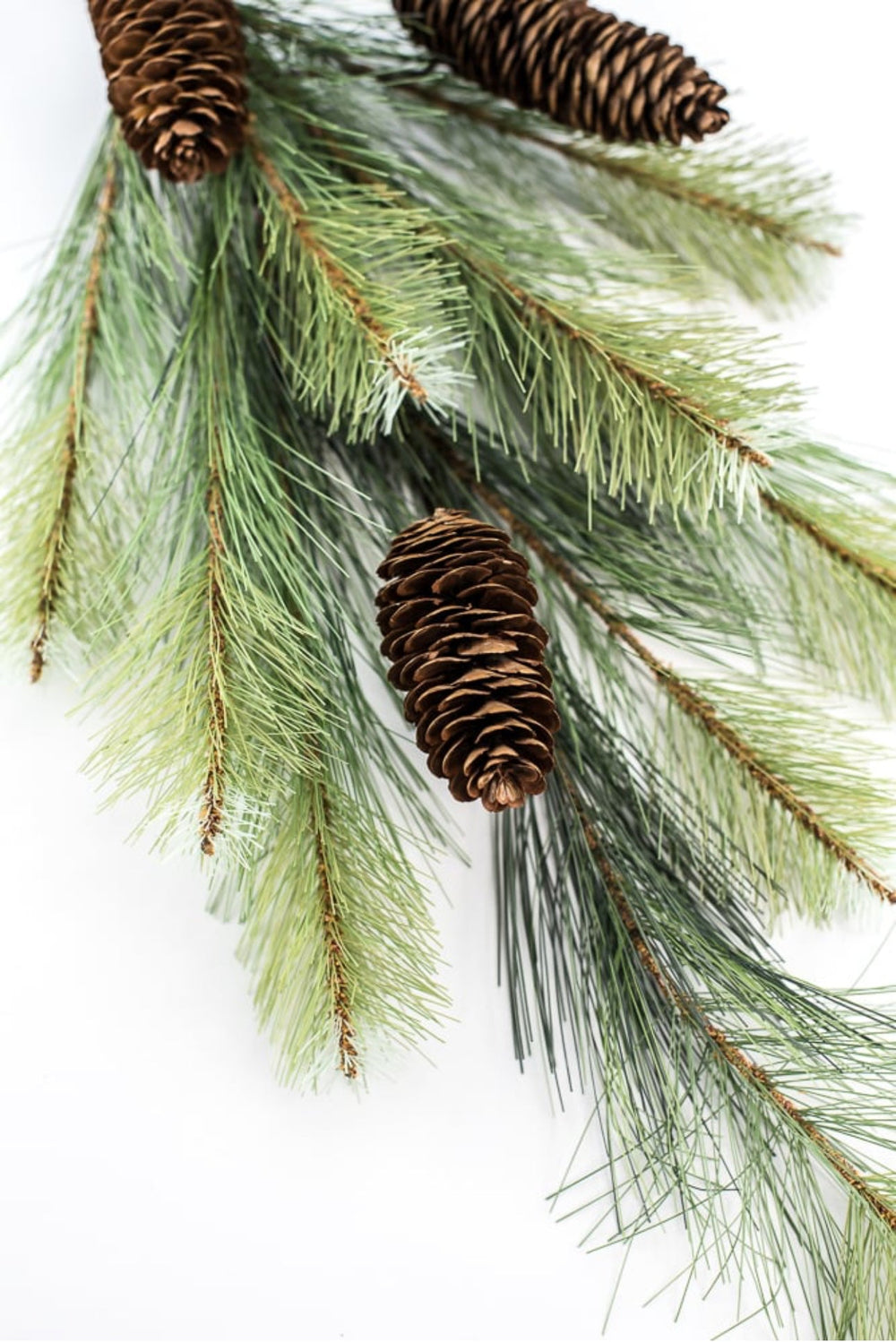 Artificial Pine and cone spray - Greenery MarketWinter and Christmas27224