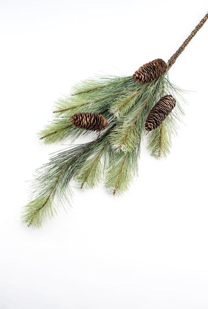 Artificial Pine and cone spray - Greenery MarketWinter and Christmas27224