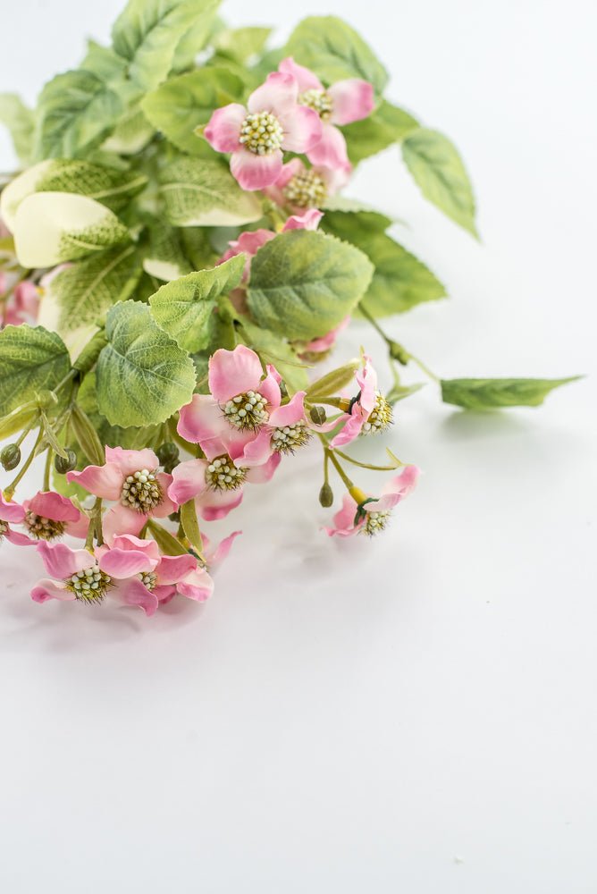 Artificial pink dogwood bundle - Greenery Marketartificial flowersMTF24586 PINK