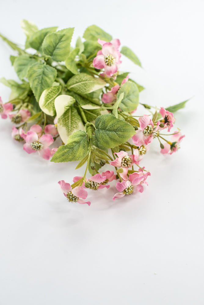 Artificial pink dogwood bundle - Greenery Marketartificial flowersMTF24586 PINK