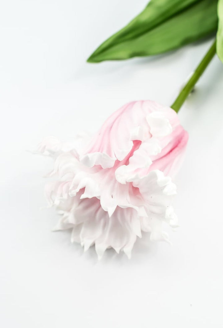 Artificial, pink, parrot tulip stem - Greenery MarketArtificial Flora2260032LP