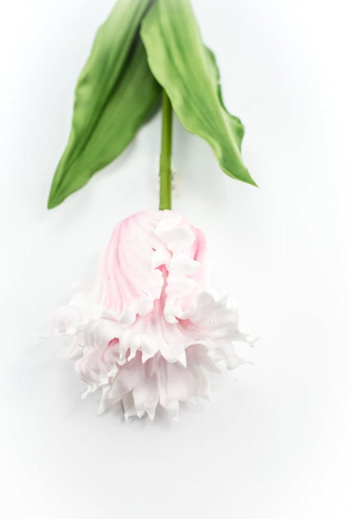 Artificial, pink, parrot tulip stem - Greenery MarketArtificial Flora2260032LP