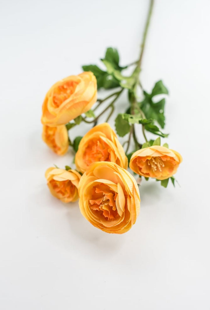 Artificial Ranunculus Spray - yellow - Greenery Marketartificial flowers5620 - Y