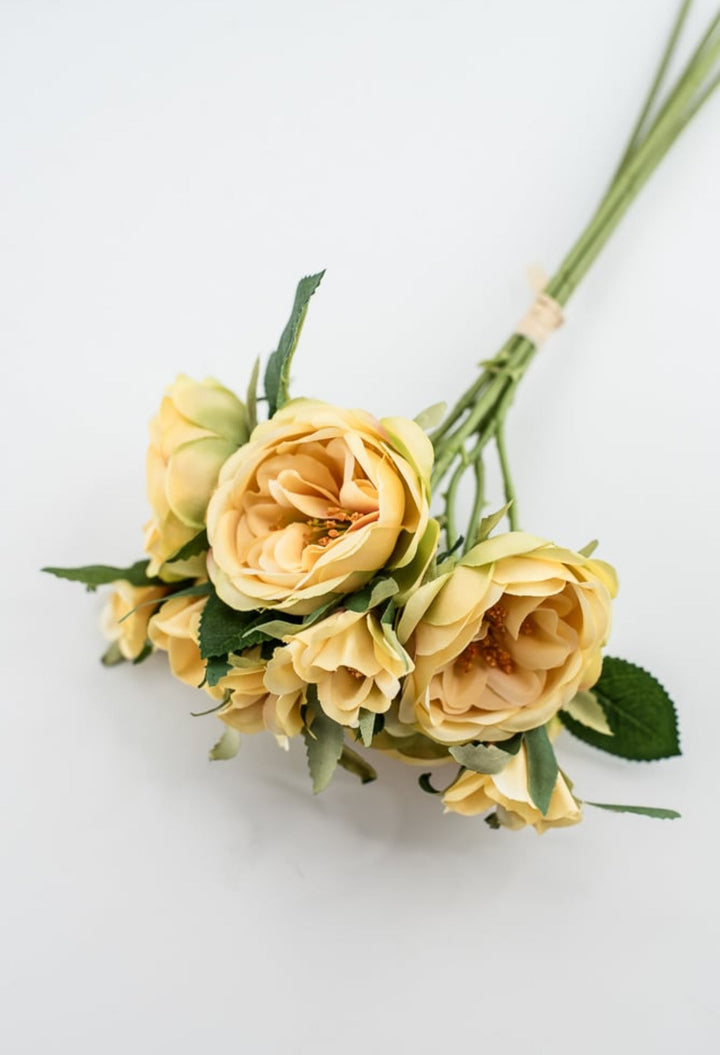 Artificial Roses bundle - yellow - Greenery Marketartificial flowers27576