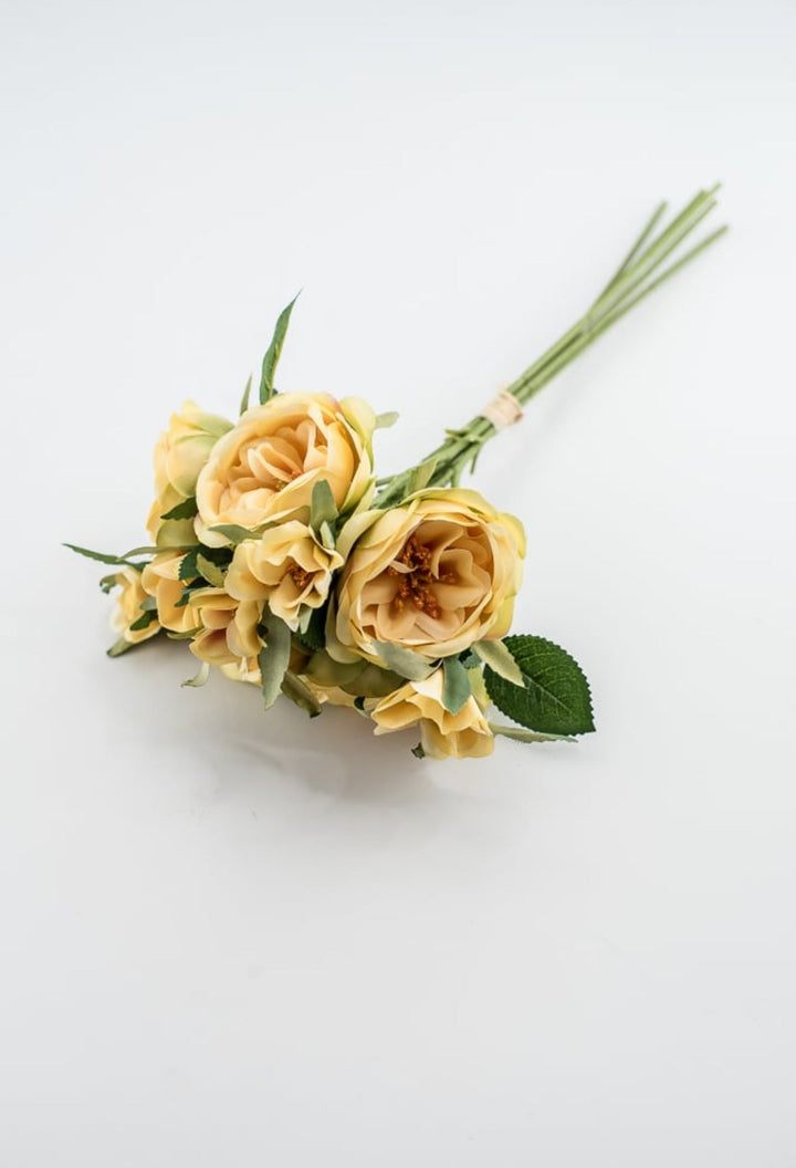 Artificial Roses bundle - yellow - Greenery Marketartificial flowers27576