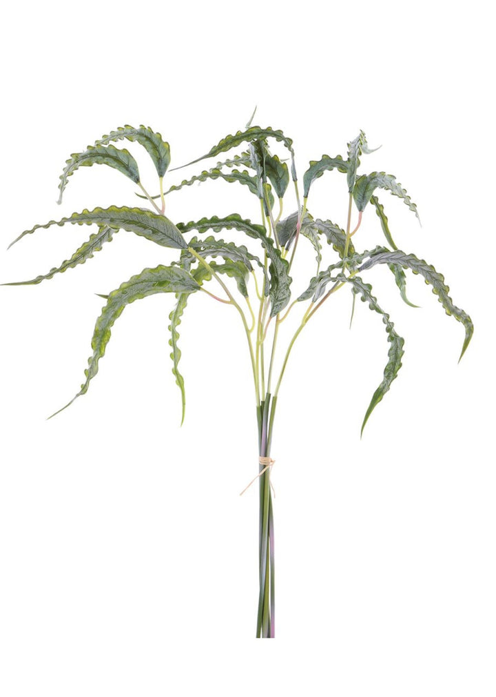 Artificial Ruffle Leaves Spray Bundle - Greenery MarketPBE181 - GR