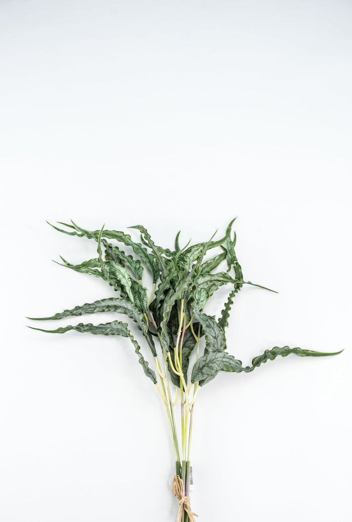 Artificial Ruffle Leaves Spray Bundle - Greenery MarketPBE181 - GR