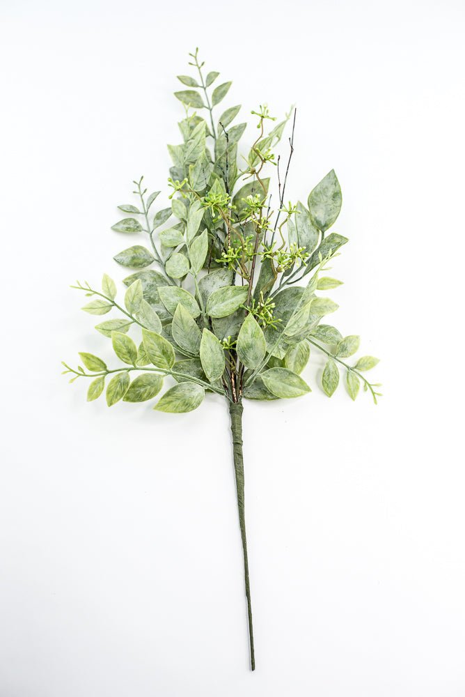 Artificial, seeding Mt Laurel spray - Greenery MarketFL2512 - GC