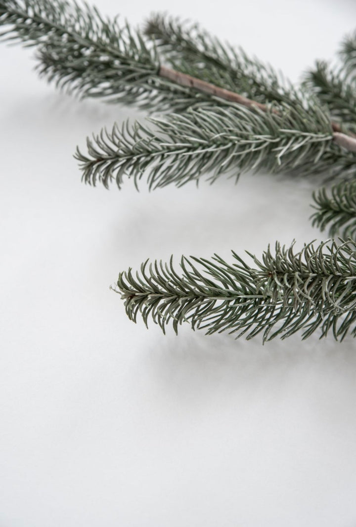 Artificial, Snowy pine spray - Greenery Market85724WT