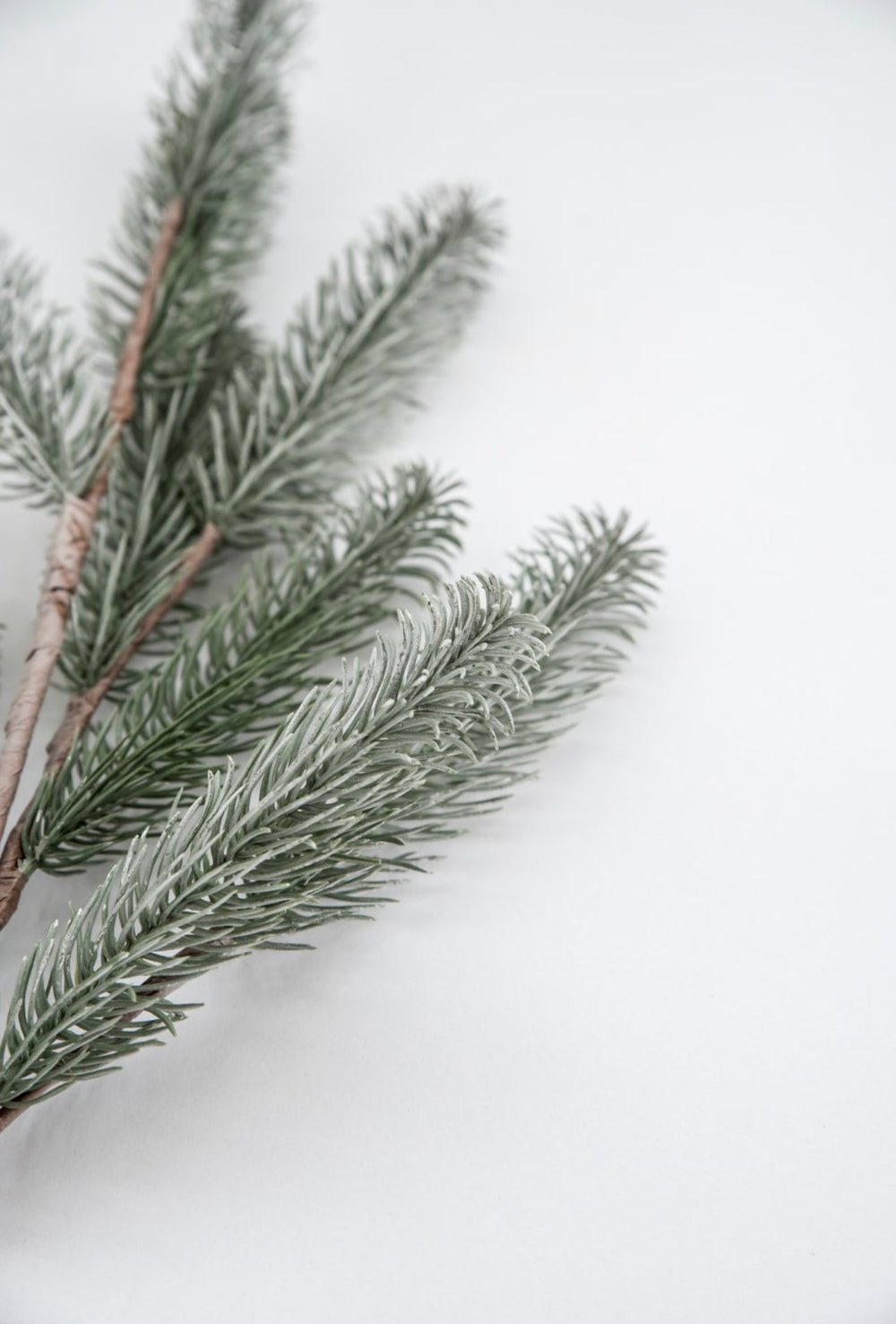 Artificial, Snowy pine spray - Greenery Market85724WT