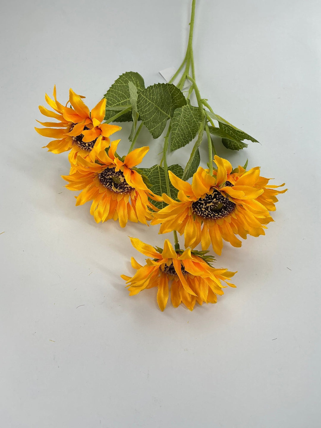 Artificial Sunflower flower spray - yellow - Greenery Marketartificial flowers12401