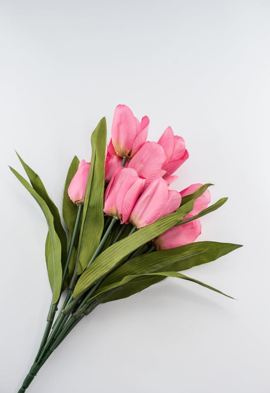 Artificial Tulip bush - pink - Greenery MarketArtificial Flora61386pk