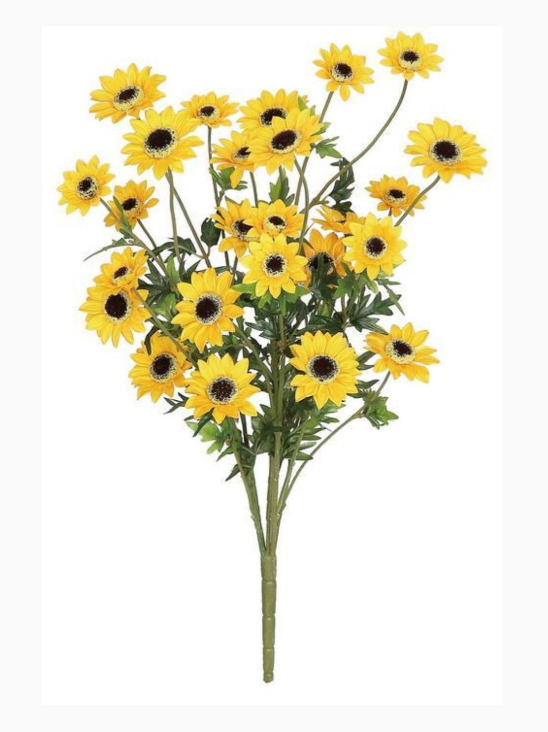 Artificial yellow Sunflower bush - Greenery Marketartificial flowers3261 - y
