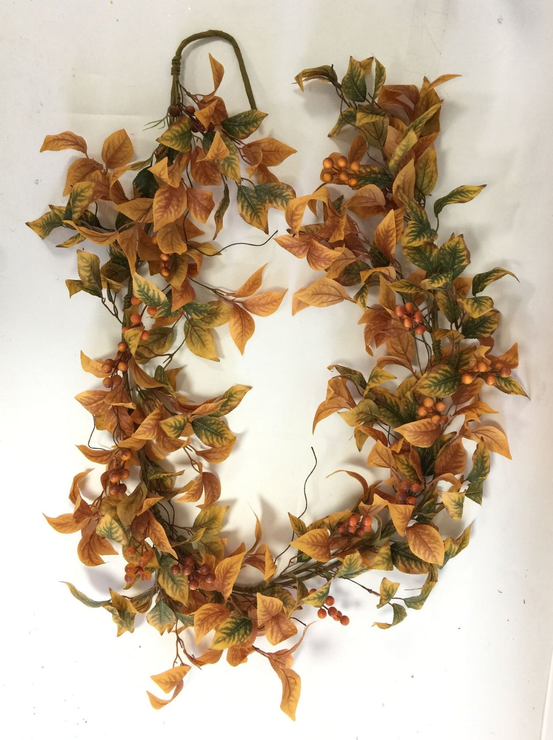 Autumn Birch Leaves Garland - 6’ - Greenery Market65386