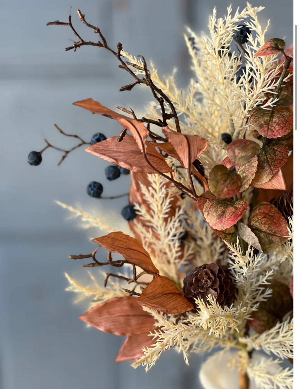 Autumn mixed greenery bundle with cones - Greenery MarketgreeneryXVP4493