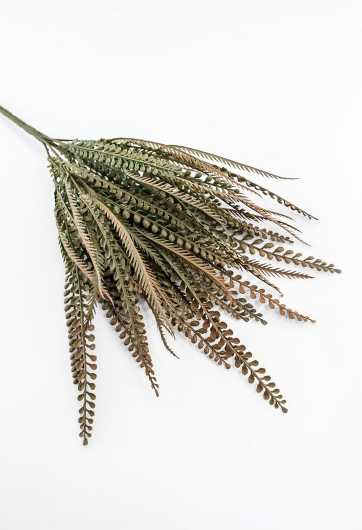 Autumn Plastic Bead Grass Bush - Greenery Market57355SAGE