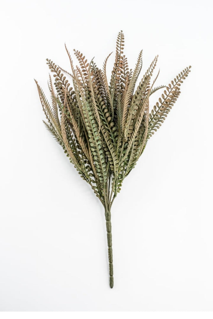 Autumn Plastic Bead Grass Bush - Greenery Market57355SAGE