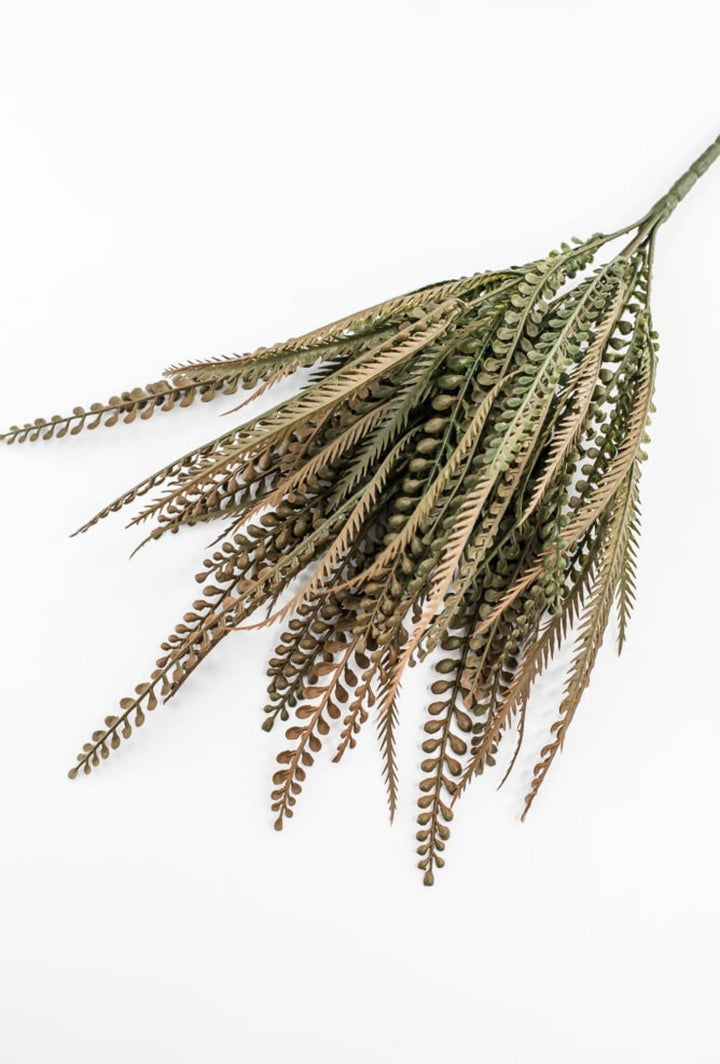 Autumn Plastic Bead Grass Bush - Greenery Market57355SAGE