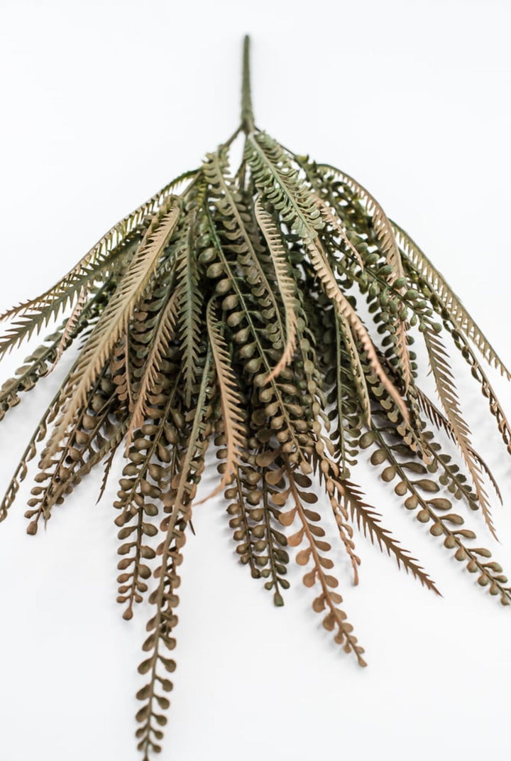 Autumn Plastic Bead Grass Bush - Greenery Market57355SAGE