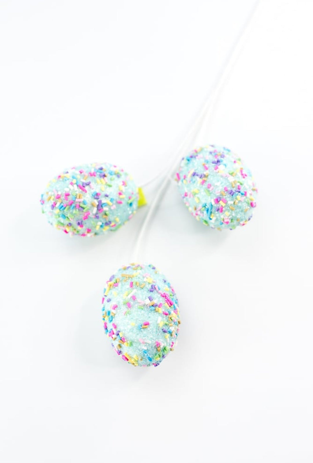 Baby Blue Sprinkle egg pick - Greenery MarketPicks62879BL