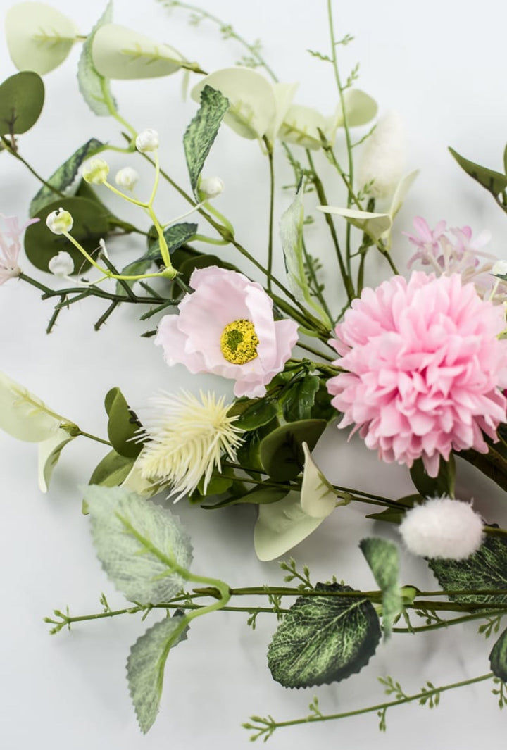 Ball Mum And Poppy Spray - Pink - Greenery Market64766 - BTYPK