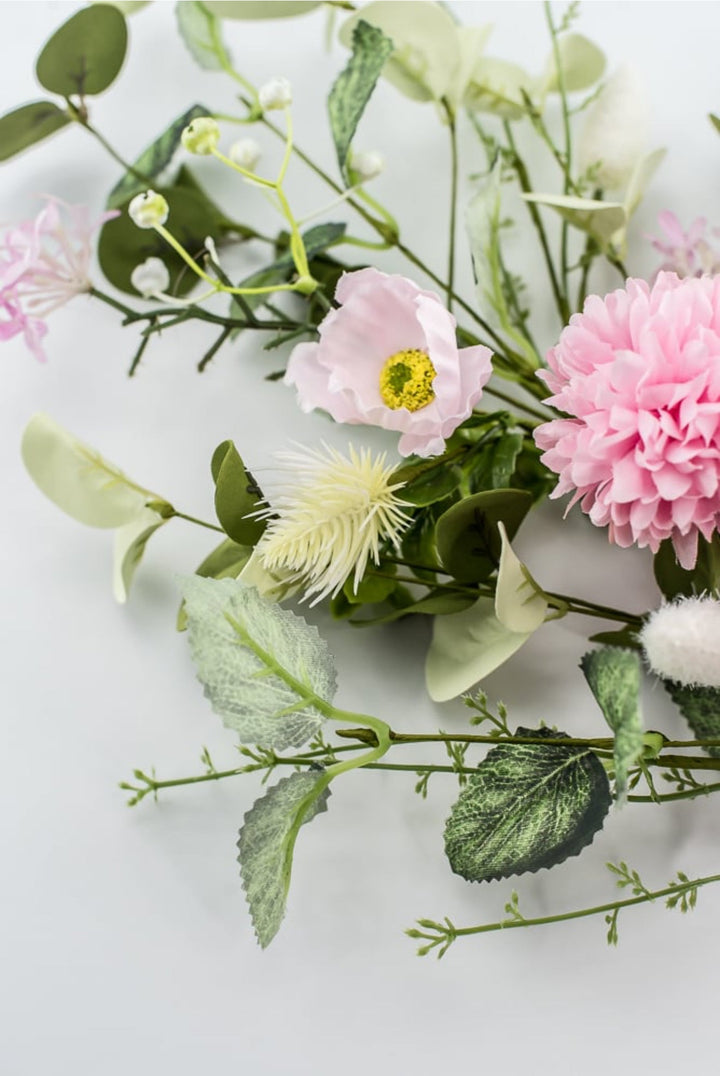 Ball Mum And Poppy Spray - Pink - Greenery Market64766 - BTYPK