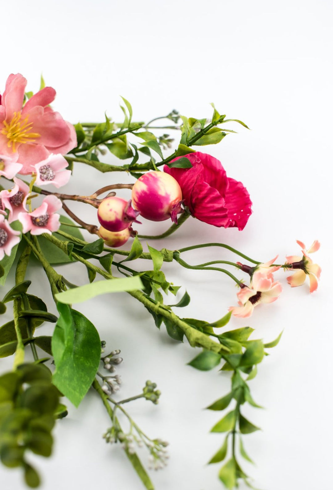 Beauty pink mixed poppy spray - Greenery Market63427SP28