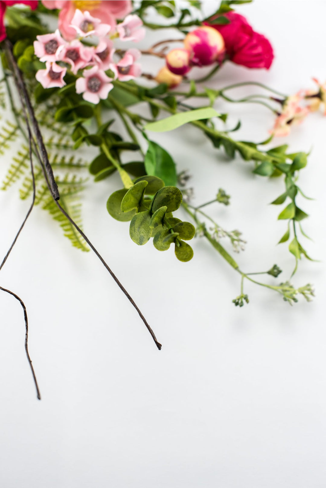 Beauty pink mixed poppy spray - Greenery Market63427SP28