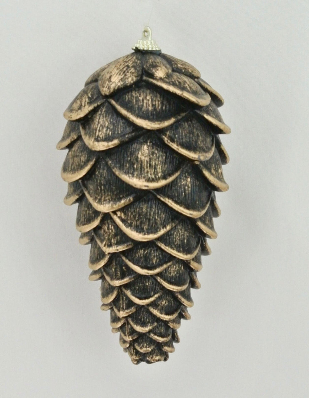 Black and Gold Hanging Pine Cone - Greenery Market32181 - BKGD