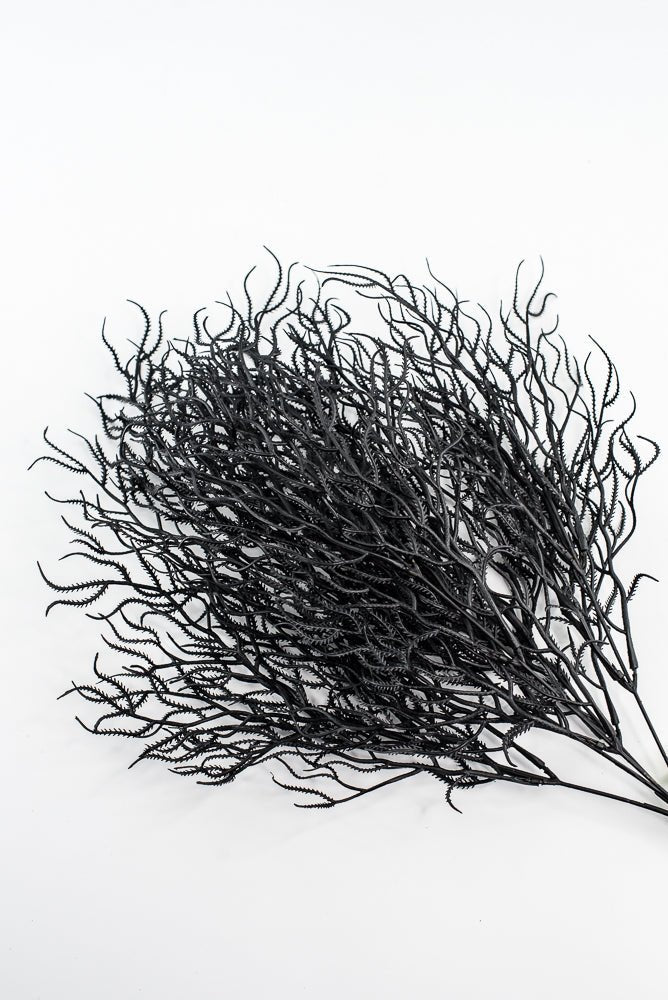 Black Cottonii Seaweed Bush - Greenery Market57097BK