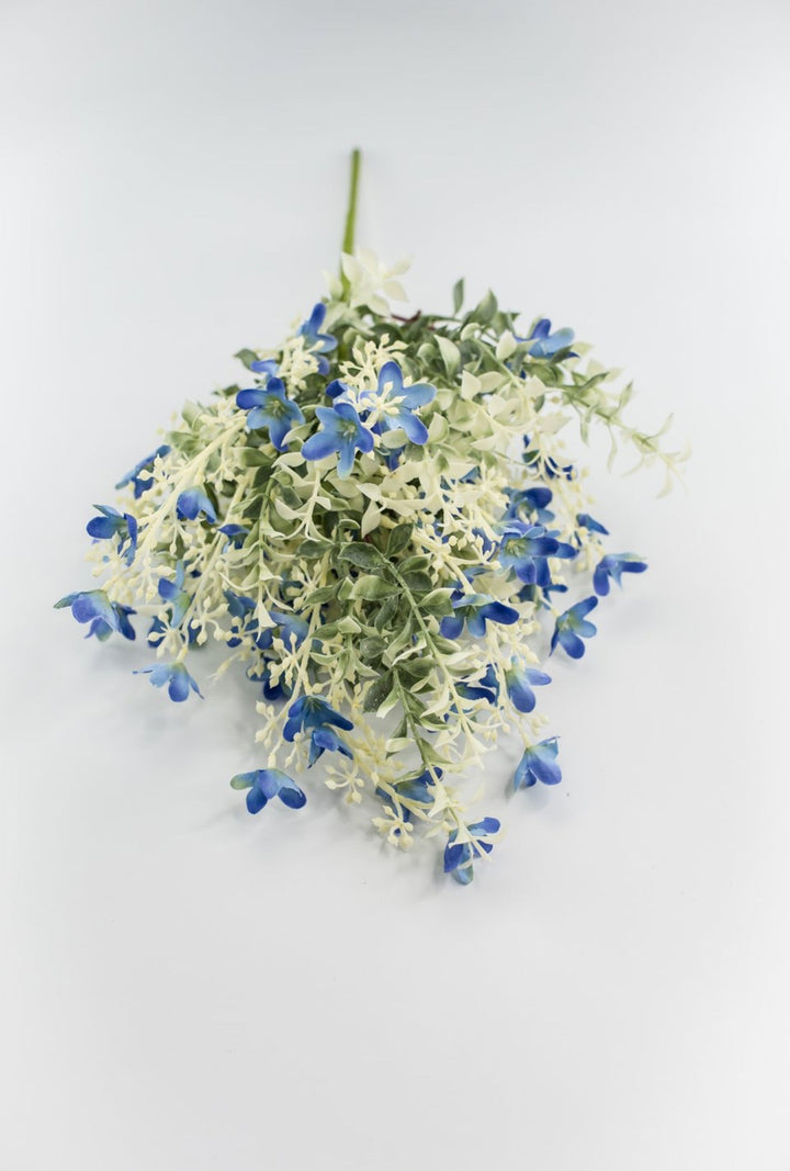 Blue, artificial greenery and filler bush - Greenery MarketArtificial Flora84946 - BL
