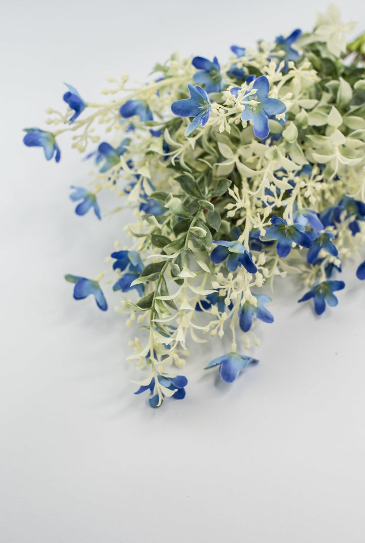 Blue, artificial greenery and filler bush - Greenery MarketArtificial Flora84946 - BL