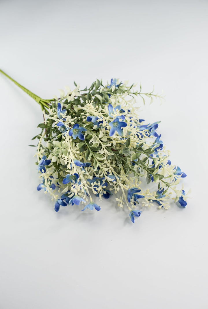 Blue, artificial greenery and filler bush - Greenery MarketArtificial Flora84946 - BL