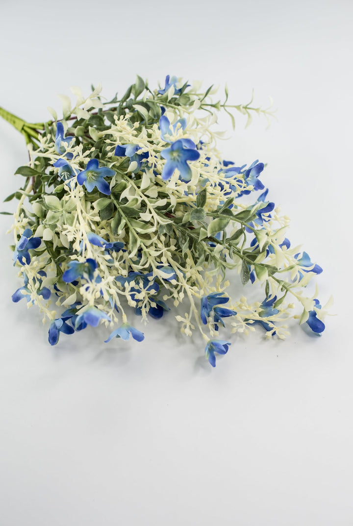Blue, artificial greenery and filler bush - Greenery MarketArtificial Flora84946 - BL