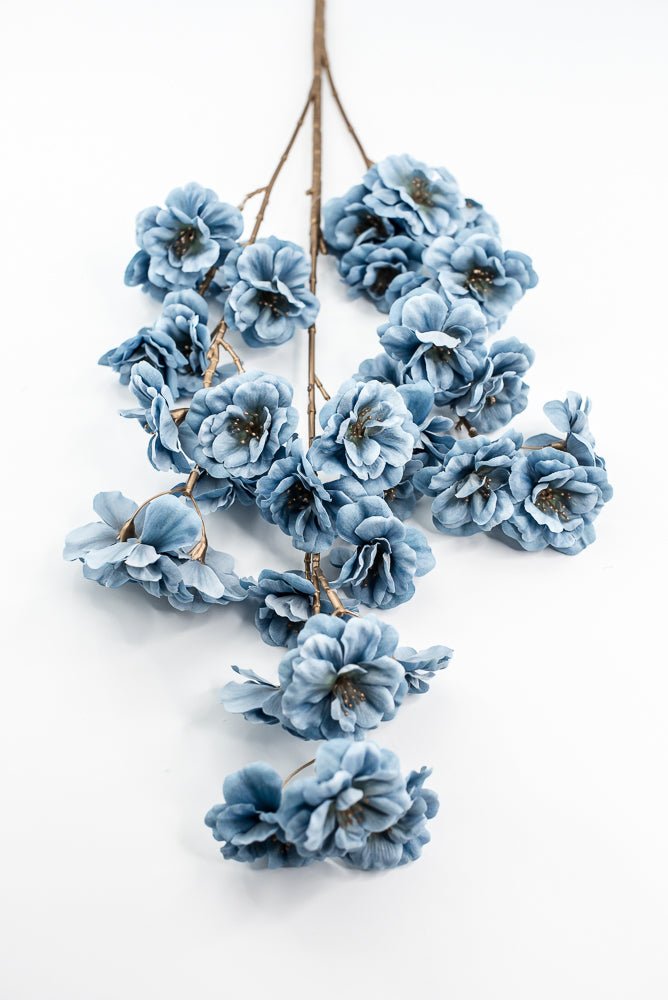 Blue Blossom Artificial Flower Spray - Greenery MarketArtificial Flora85317 - BLUE